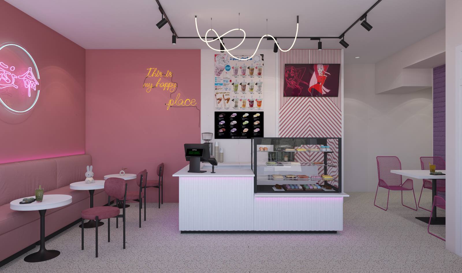 Кафе в азиатском стиле