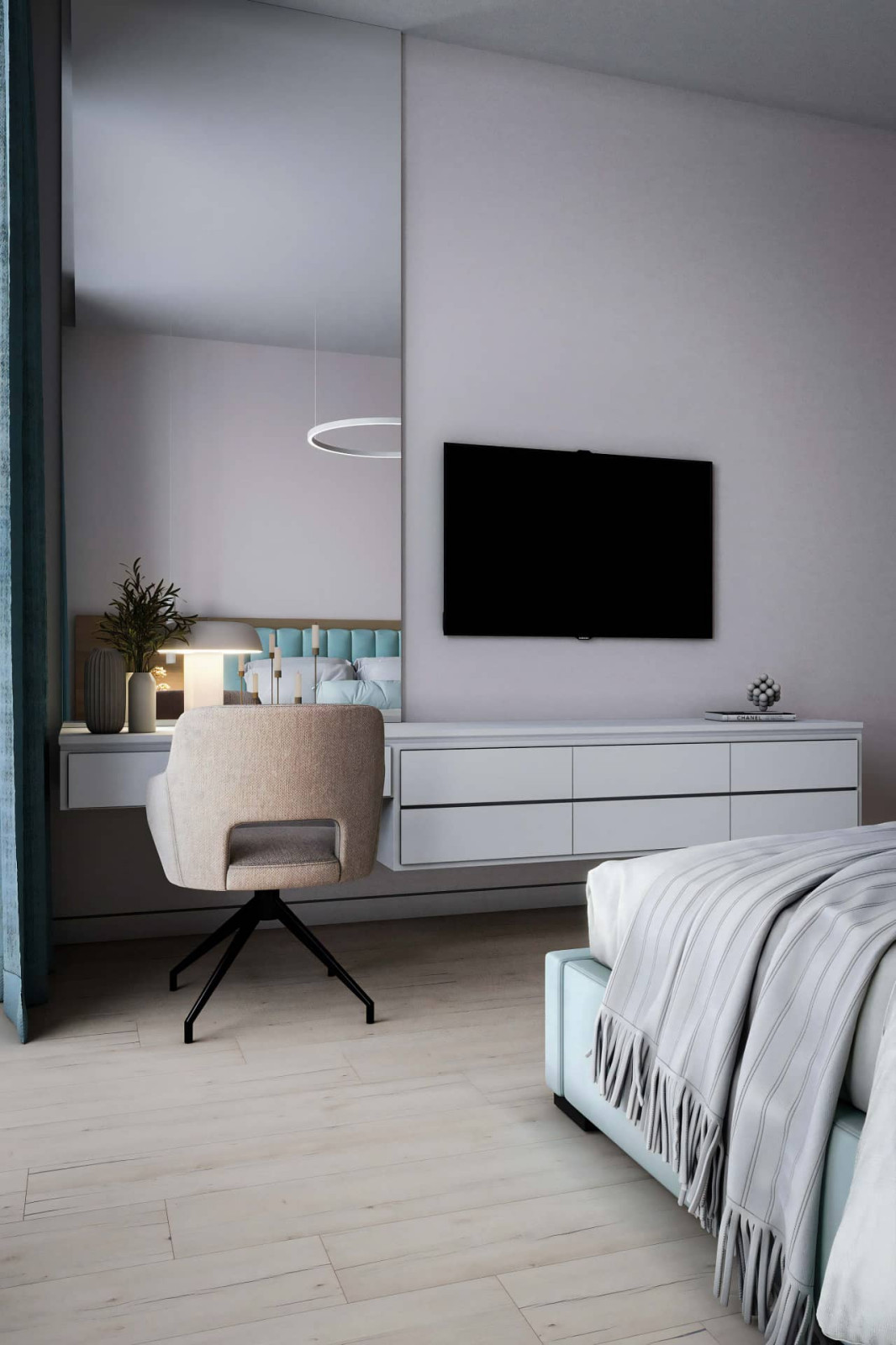 Дизайн и ремонт квартиры в ЖК «Хорошёвский» — Неоклассика для кота