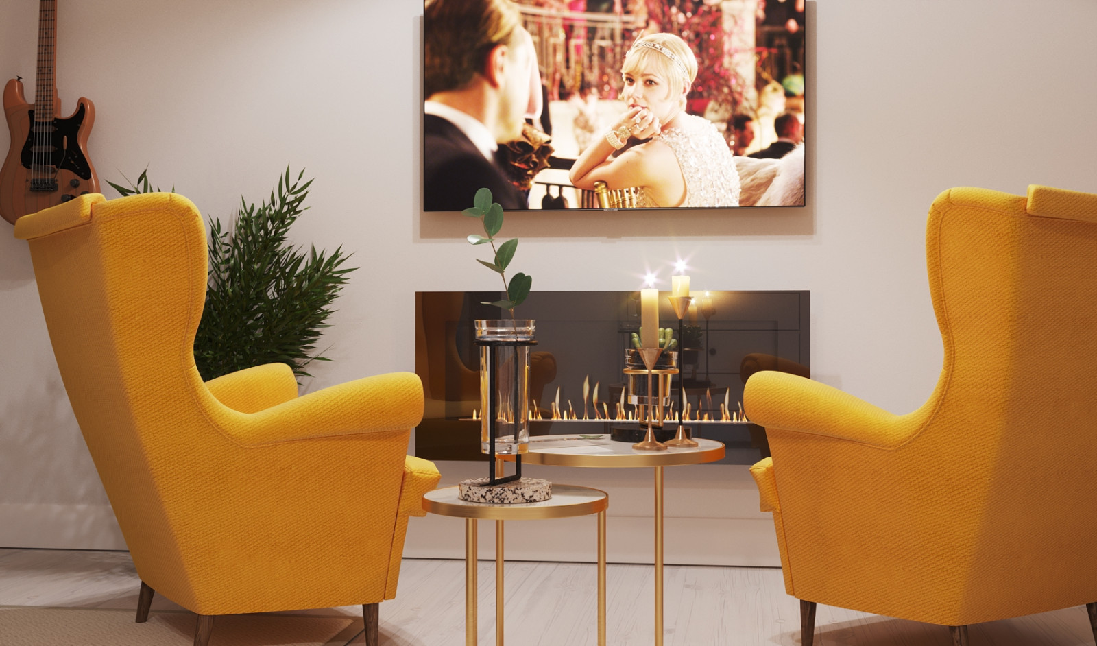 Спальня на мансардном этаже