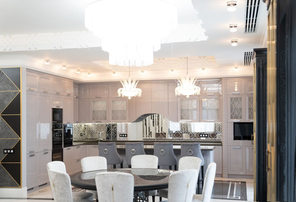 Ремонт четырехкомнатной квартиры площадью 276 кв.м в стиле Ар-деко