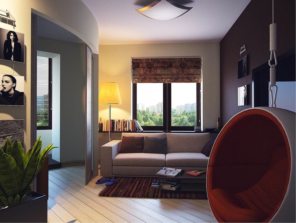 Обложка проекта: Квартира-студия для молодой пары