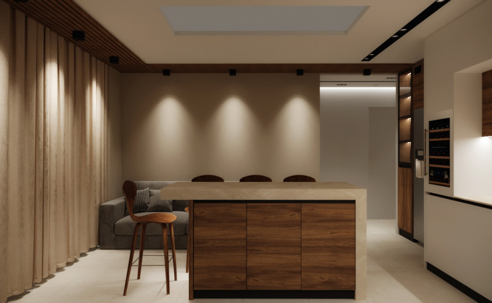 Проект квартиры  для молодой пары  стоматологов