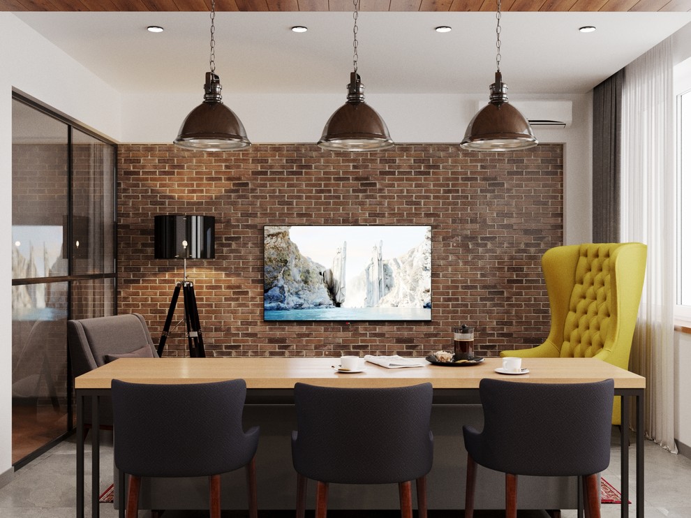 Квартира в стиле лофт