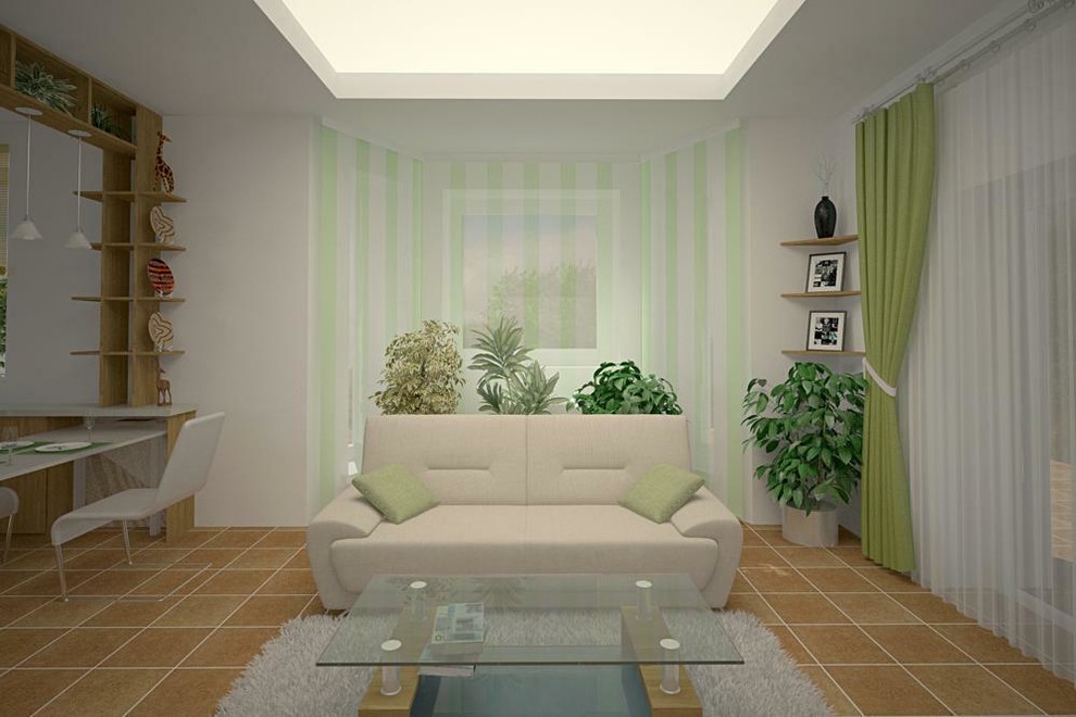 Дизайн интерьера загородного дома в Большаково