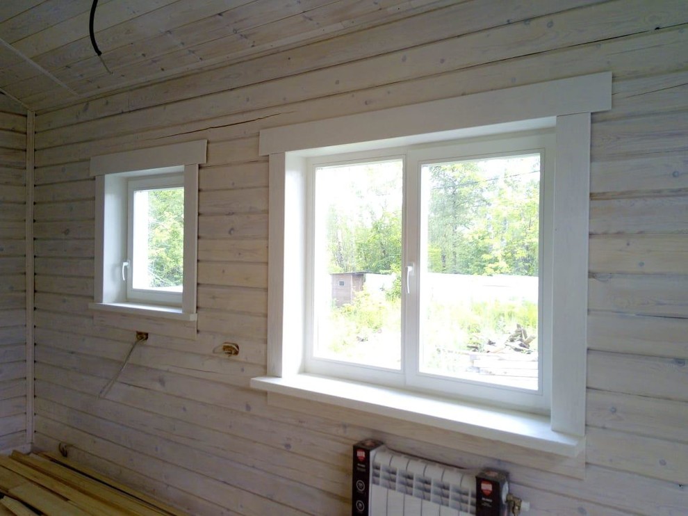 Деревянные окна в дом