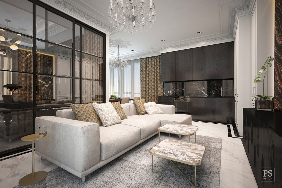 Интерьер квартиры в ЖК Бристоль