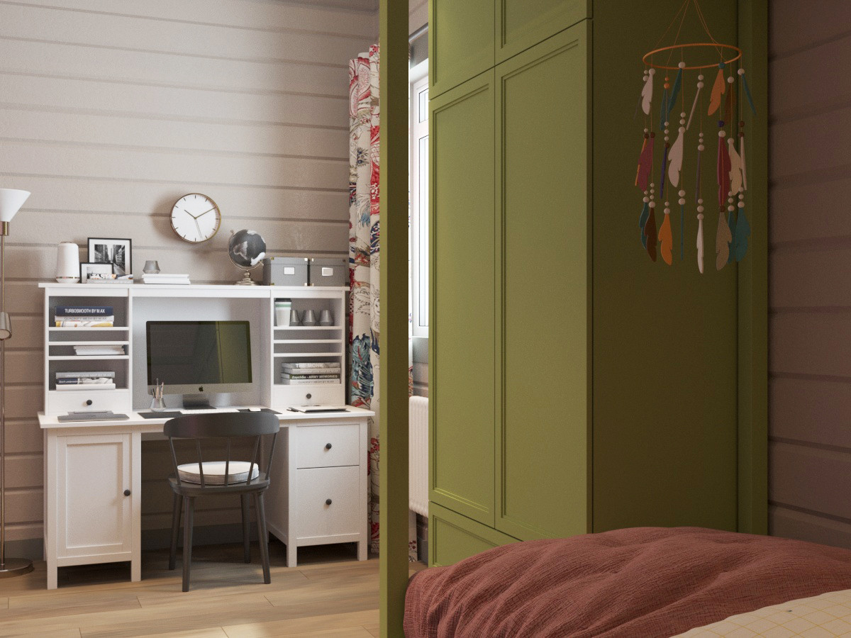 Большой, яркий дом для молодой семьи