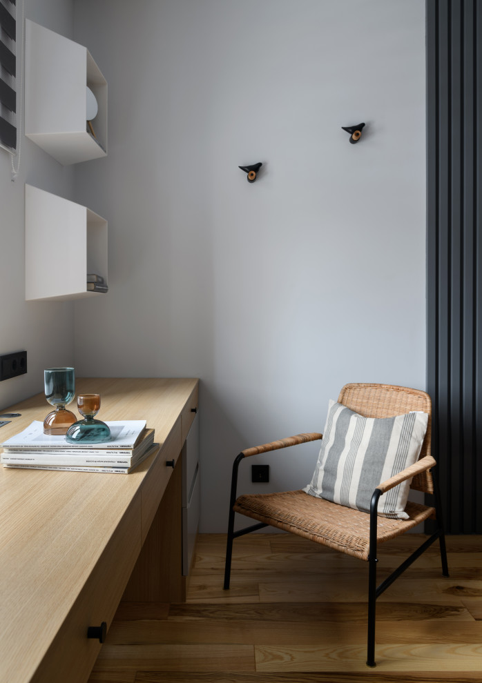 Рабочая зона. Однакомнатная квартира 45 м.кв г.Новосибирск