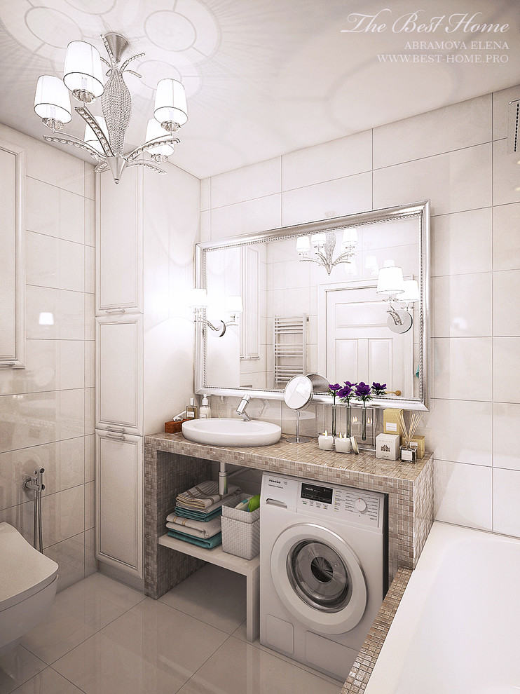 Светлая классика в Пушкине. Трехкомнатная квартира из однокомнатной