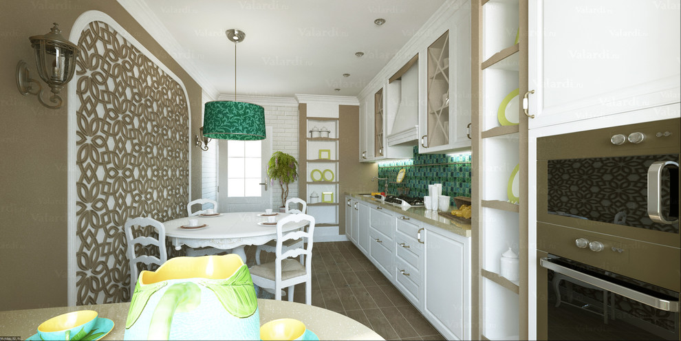 Кухня с балконом, г.Климовск