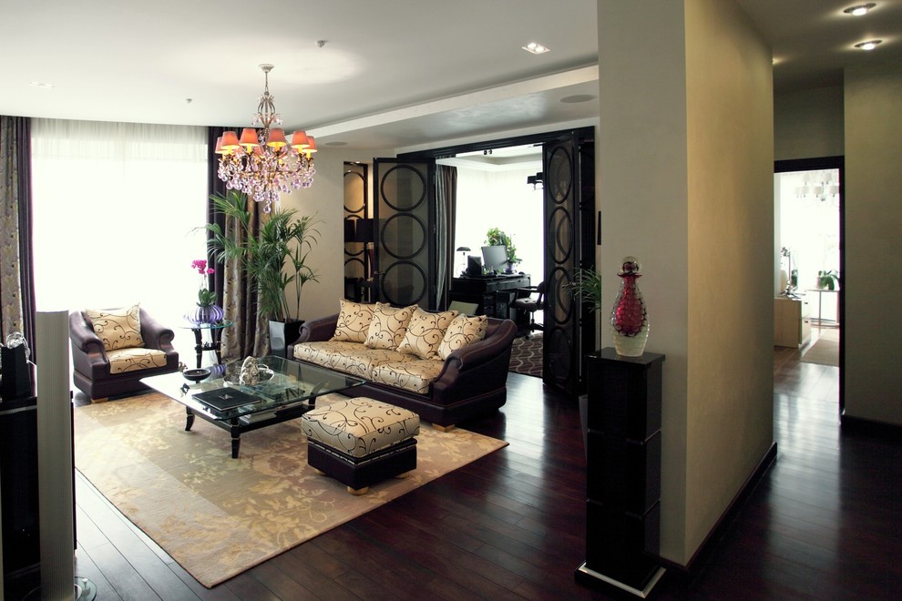 Jade Mood Apartment Interior in Art Deco Style