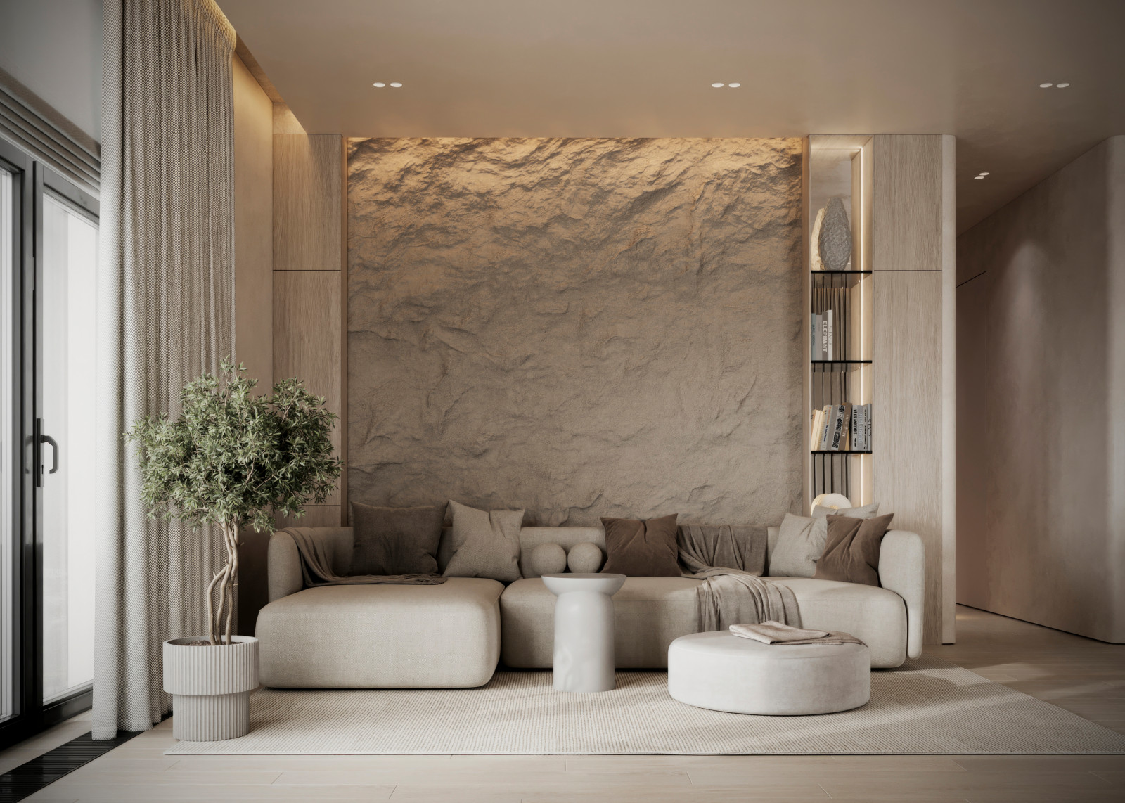 Апартаменты в монохроме