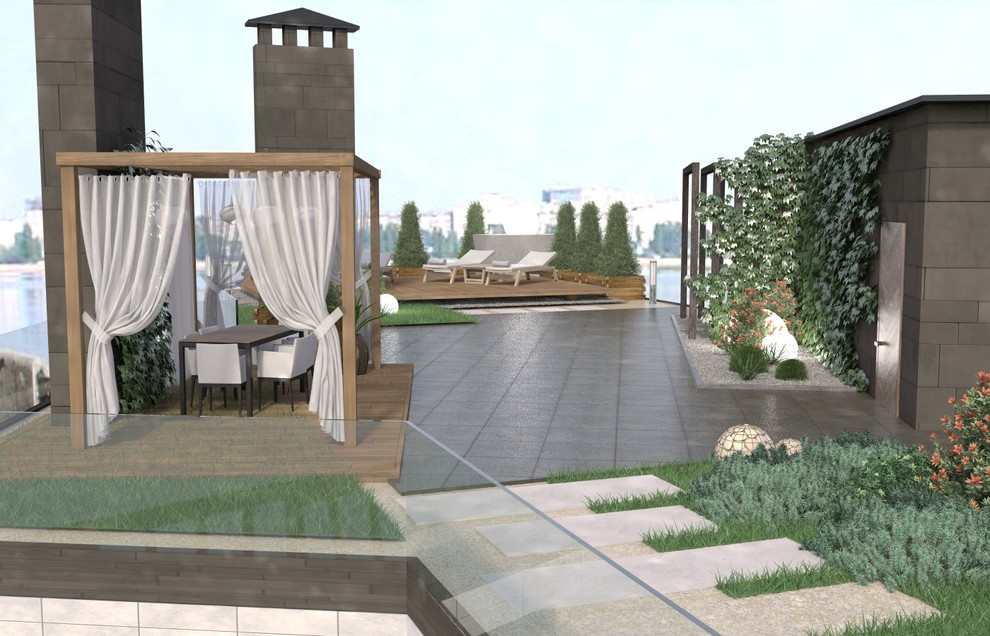 Проект эксплуатируемой кровли