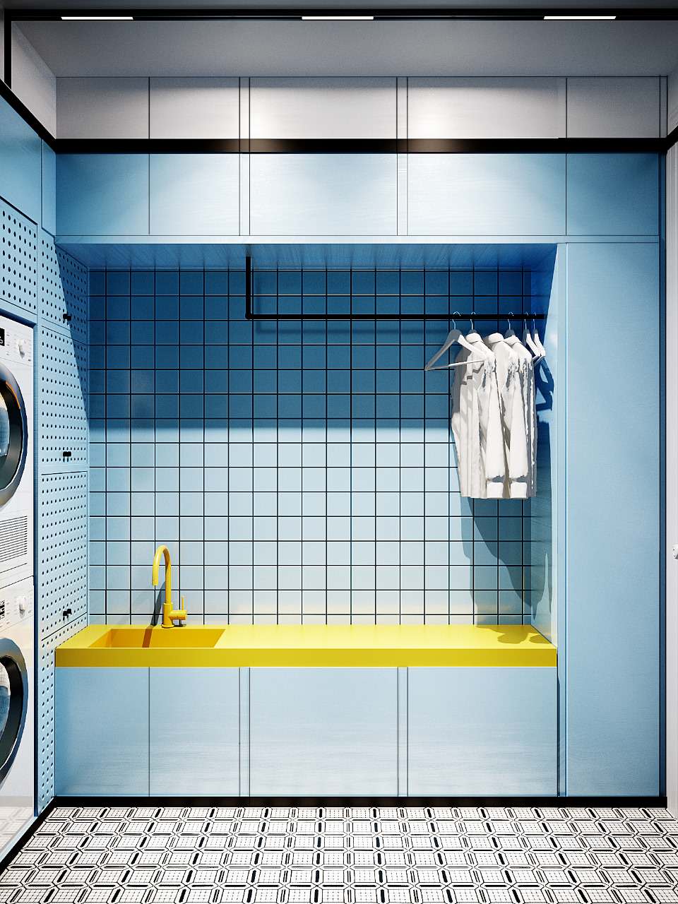 Постирочная. Квартира в ЖК "Red Side"