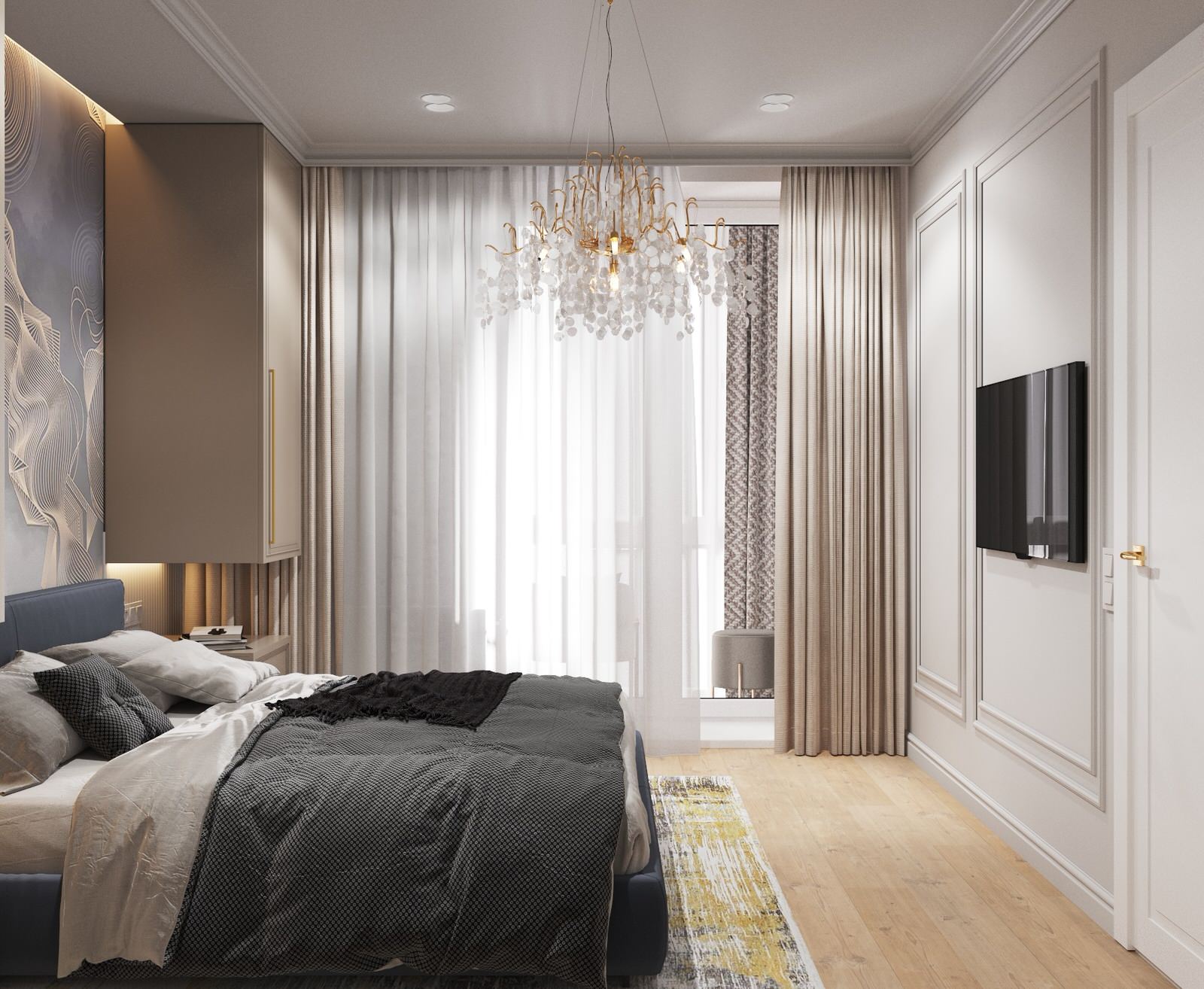 Трехкомнатная квартира в Гурьевске