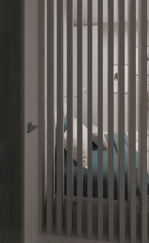 Как разделить пространство одной комнаты для двух детей подростков?