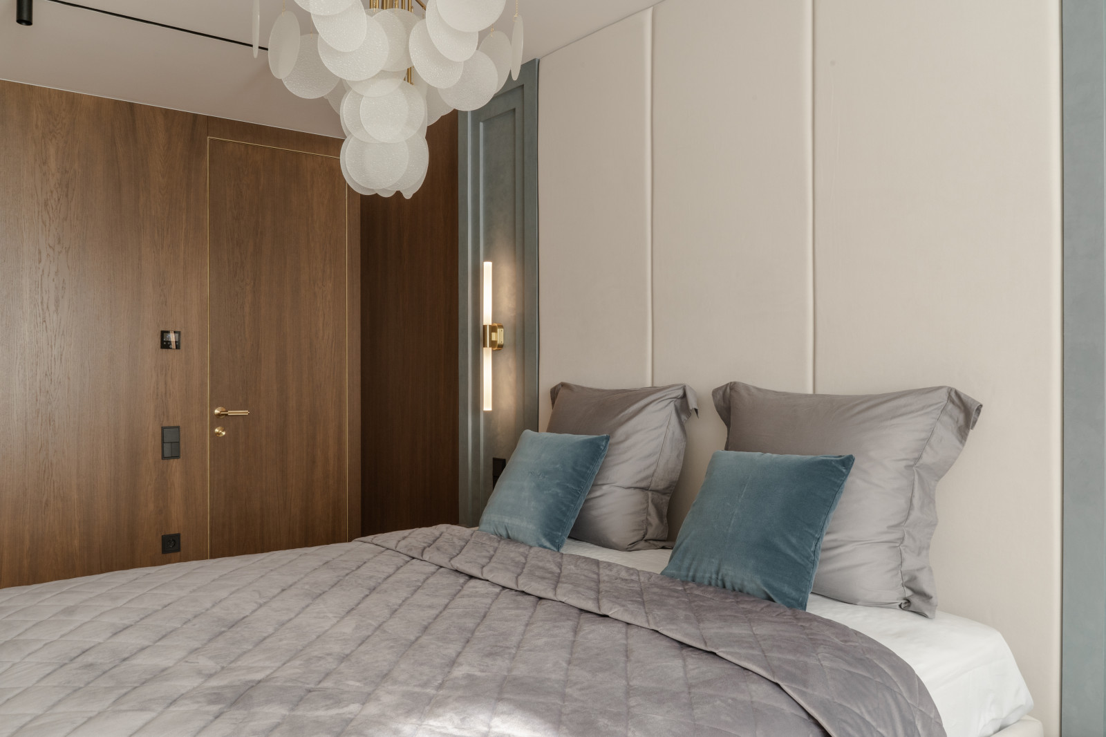 Квартира 100 м2 ЖК "Скай Форт 2". Современный стиль