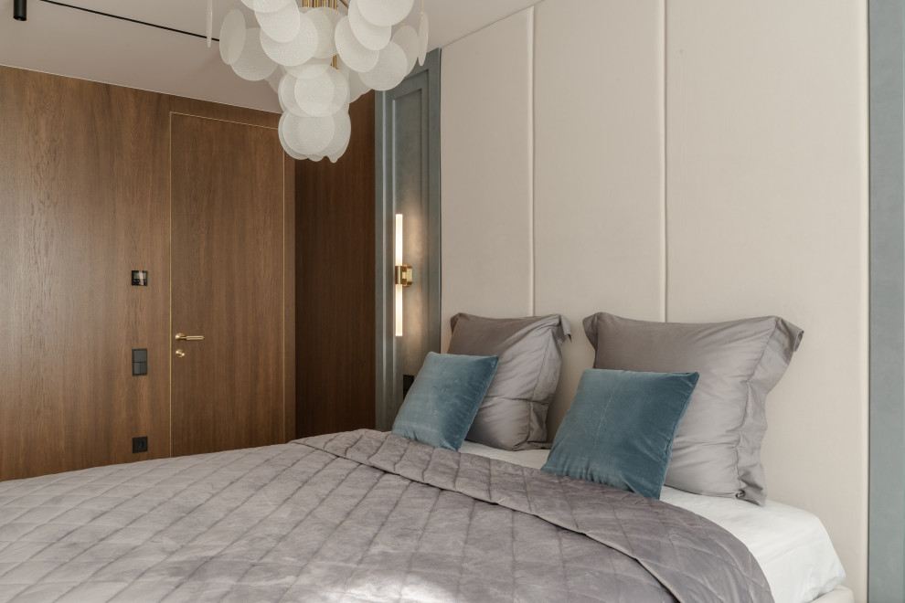 Квартира 100 м2 ЖК "Скай Форт 2". Современный стиль