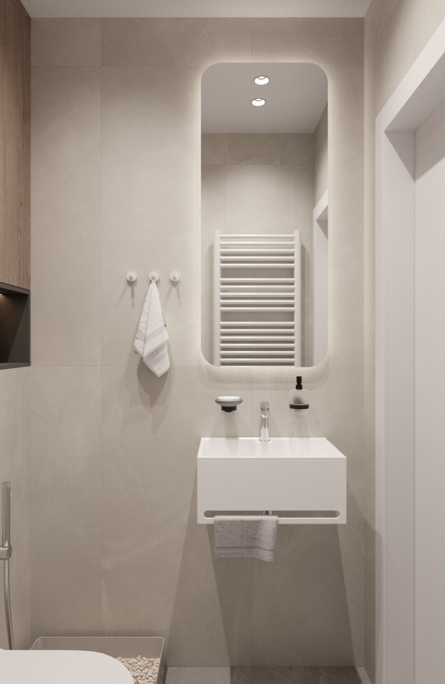 Дизайн квартиры в ЖК «Солярис» с большой лоджией