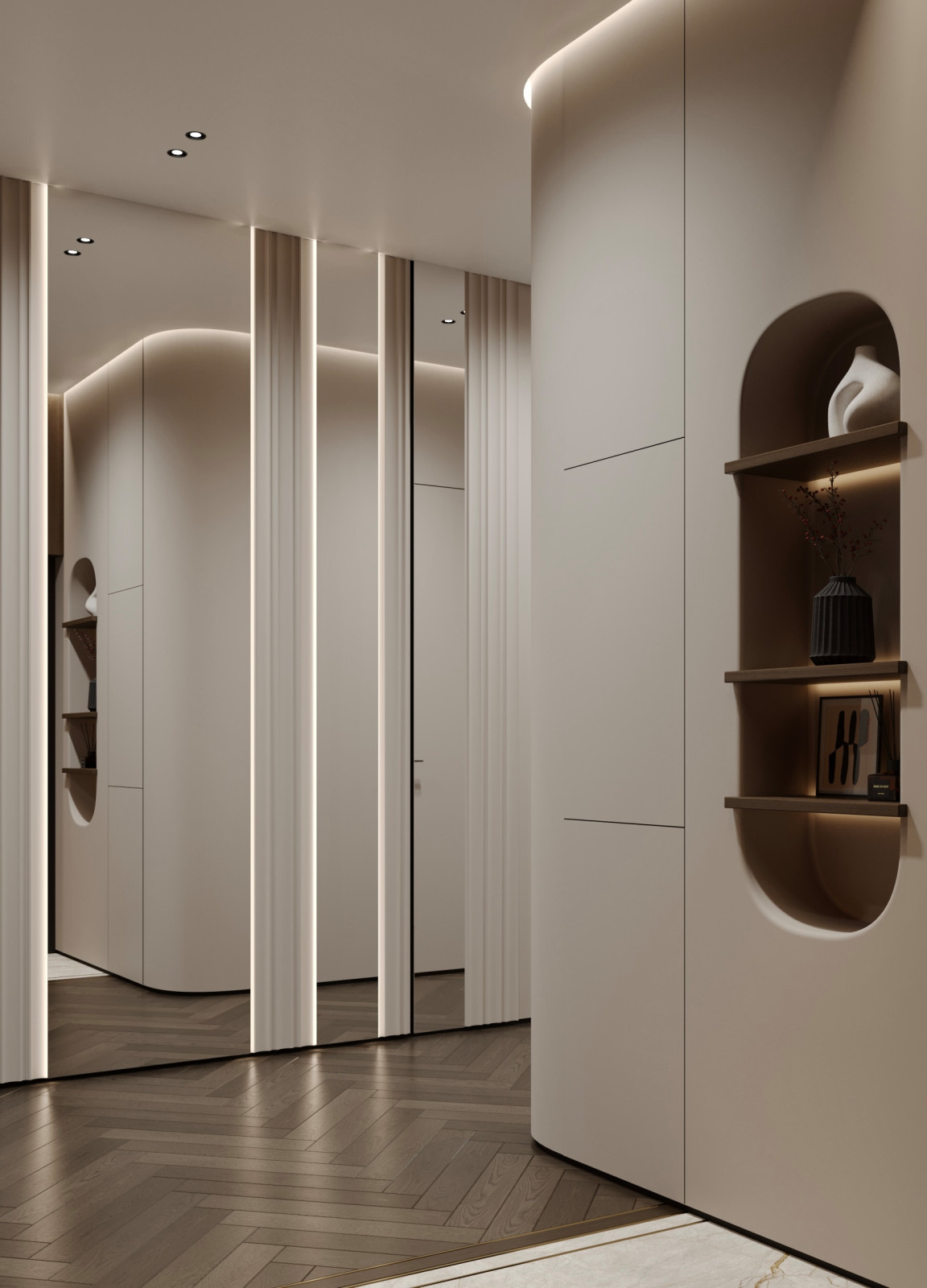 Спокойный минимализм в центре Москвы