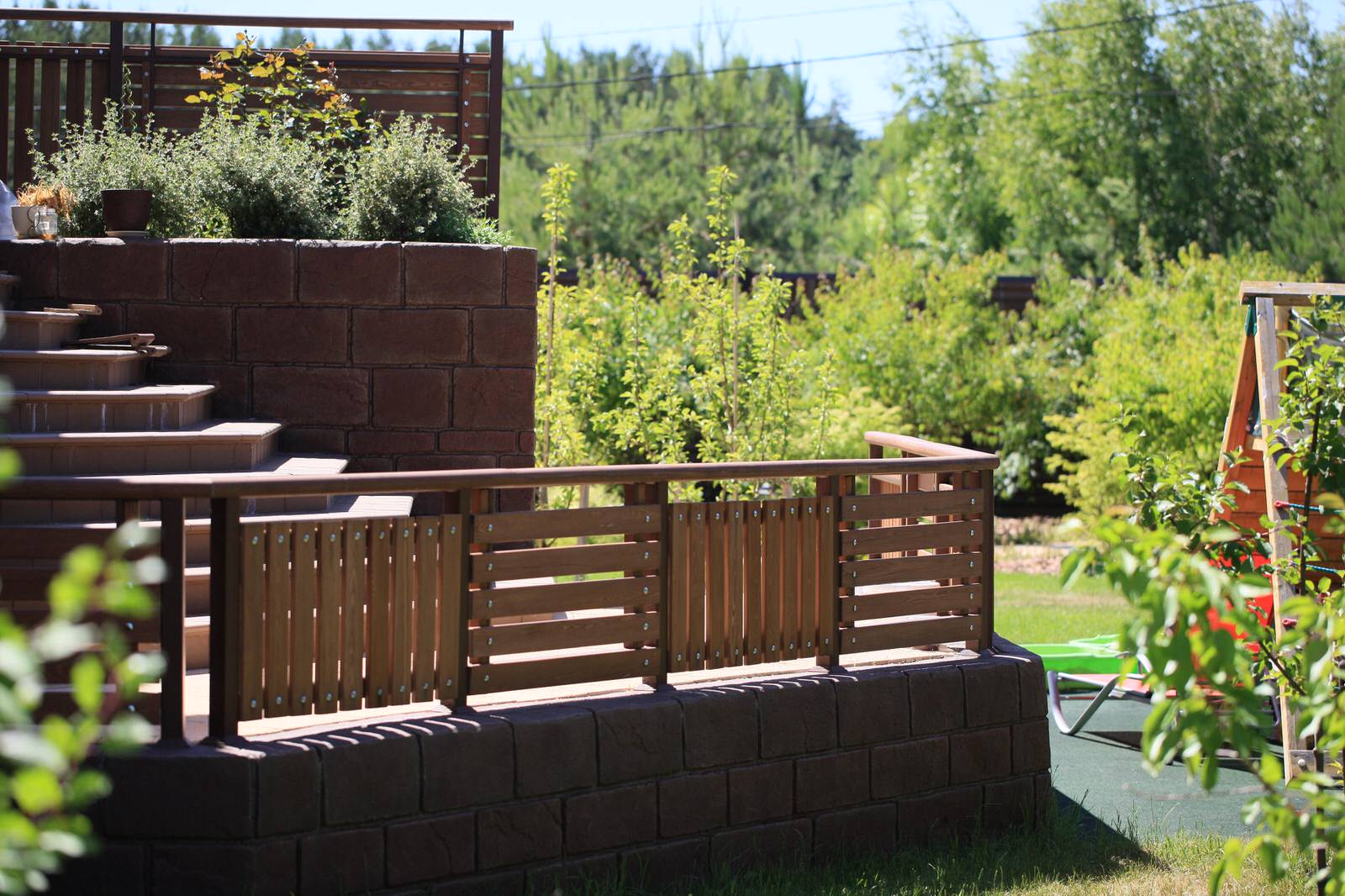 Сад с румянцем