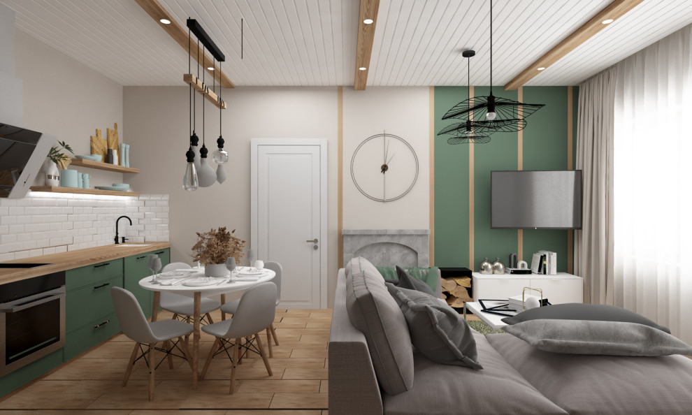 Гостиная (красиво зеленый)