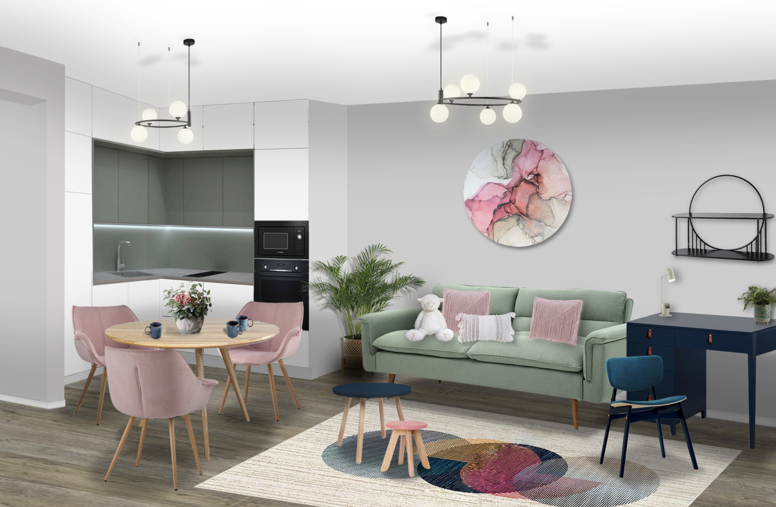 Обложка проекта: Квартира в ЖК Акватория