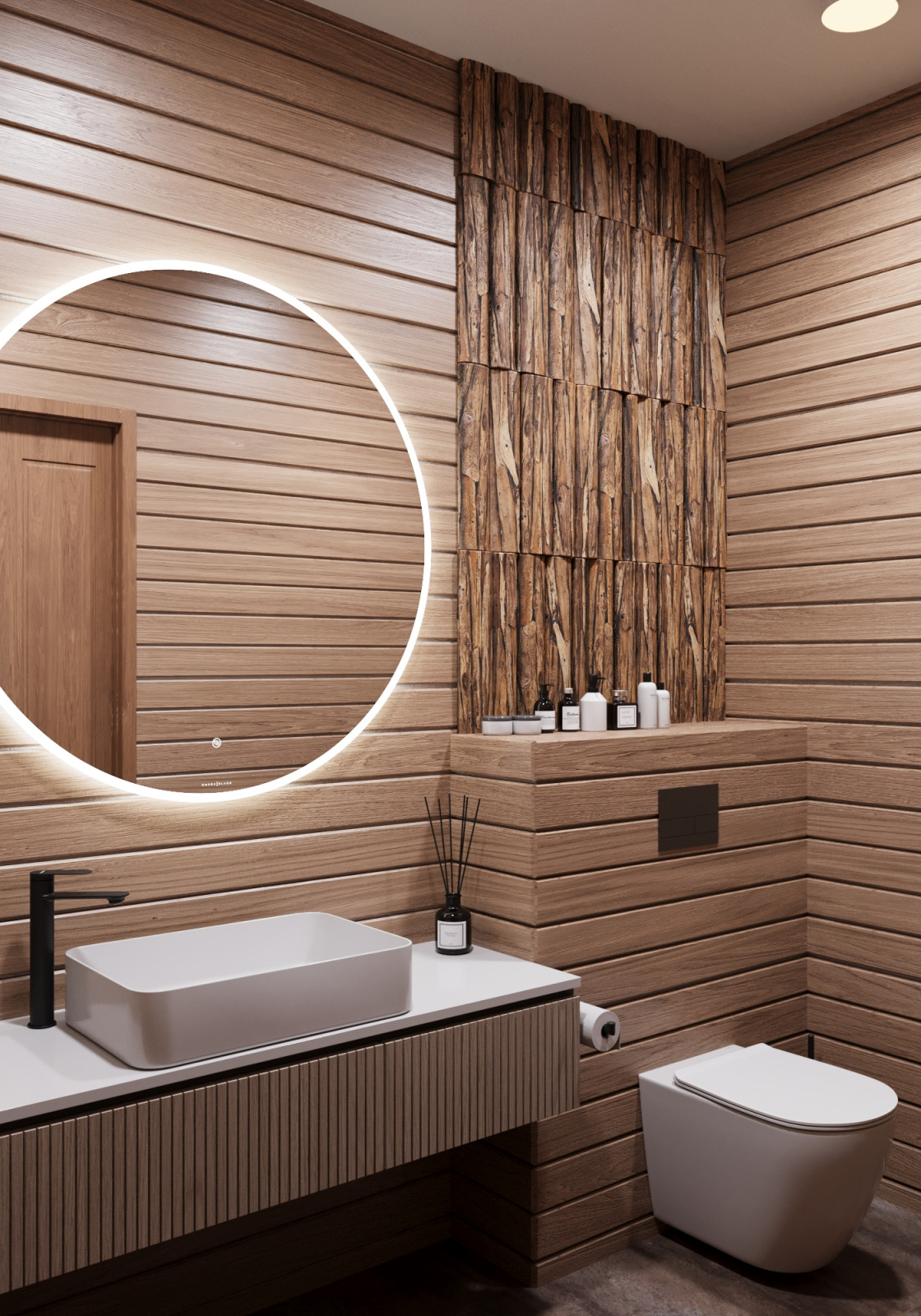 Баня в рыбацком стиле