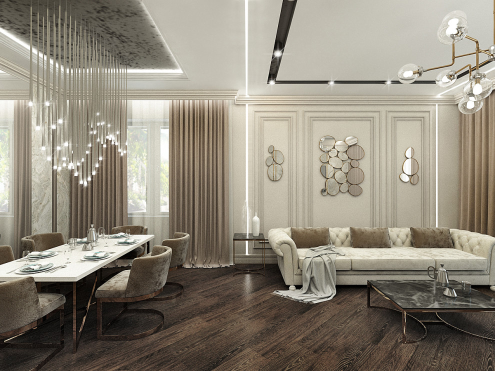 Гостиная и Обеденная зона 2