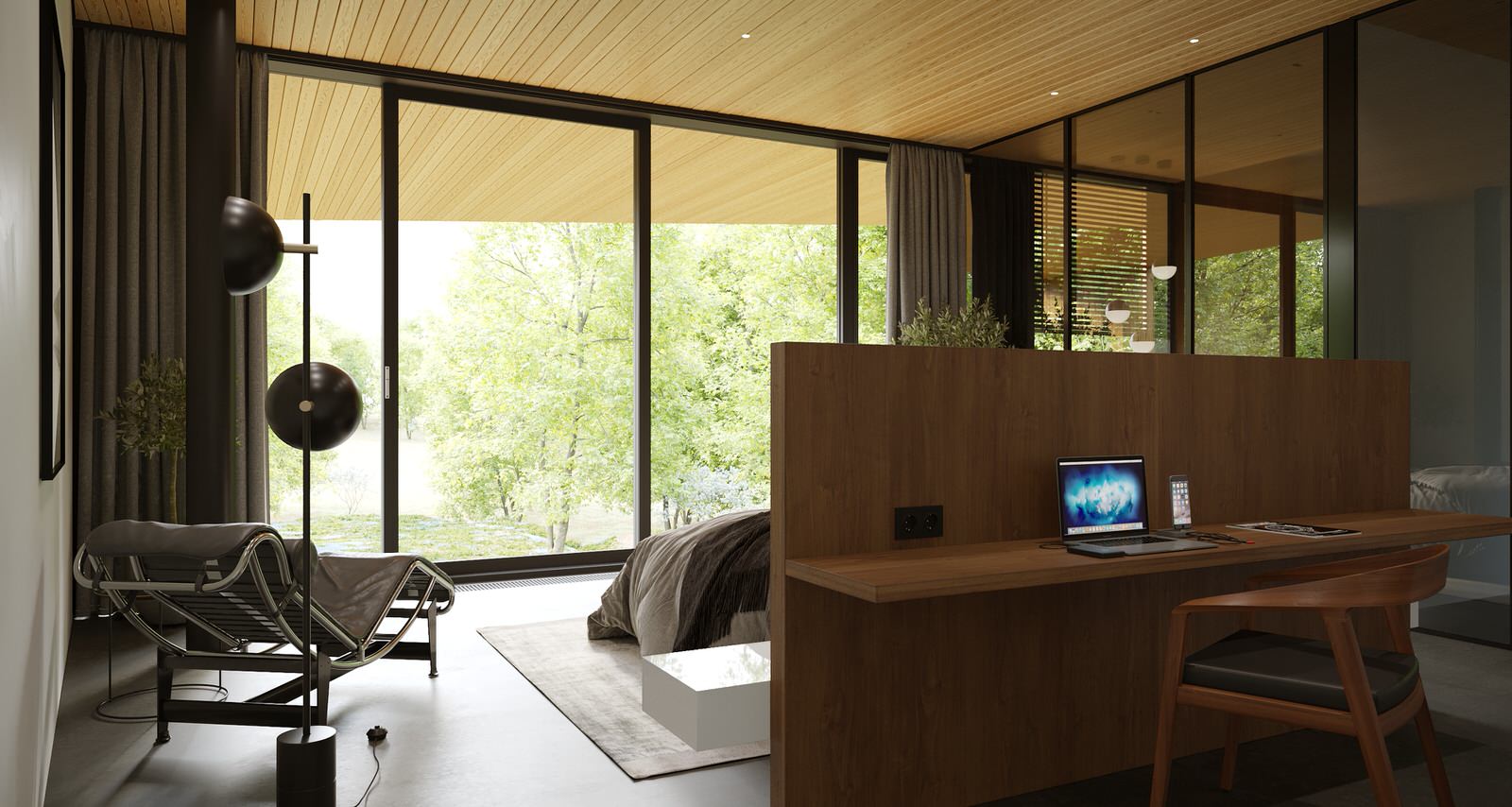 Дом в Лесном Пейзаже