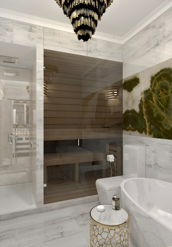 Квартира 100м2 Американская классика в ЖК Триколор