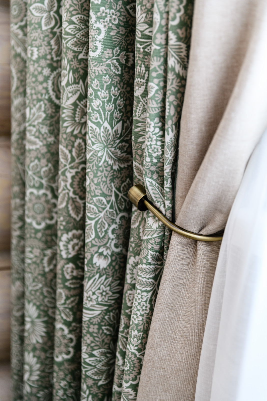 Фотосъемка штор для спальной комнаты