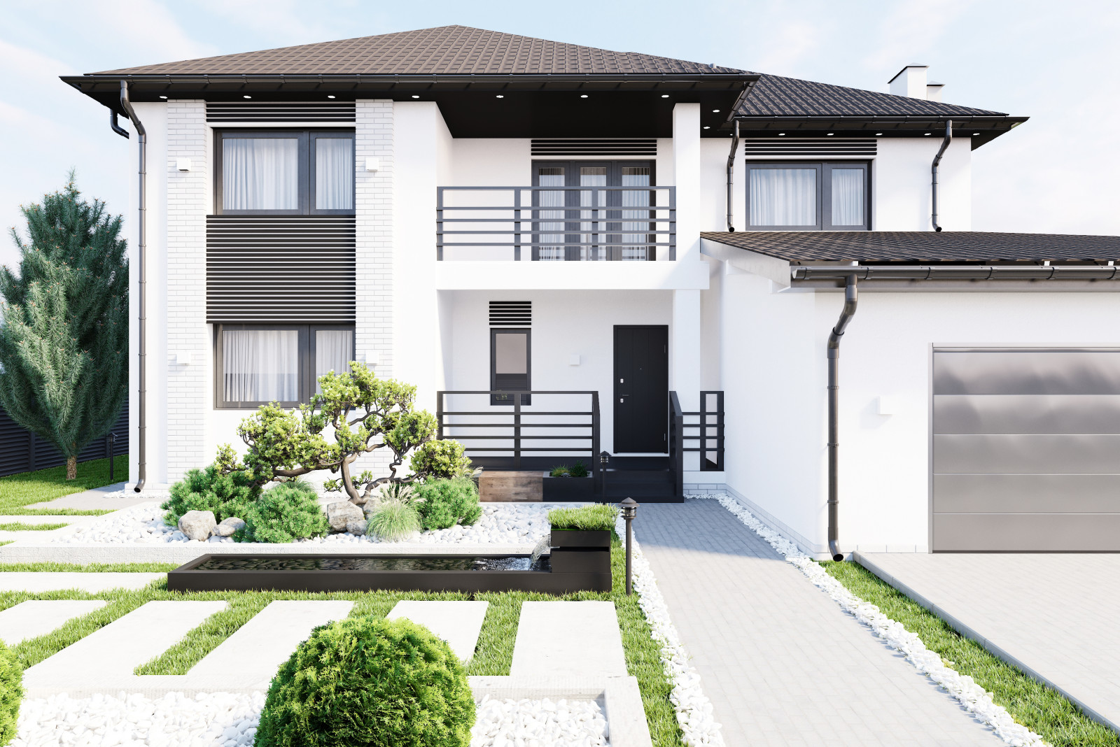 Ландшафтный дизайн. КП Клязьминский парк