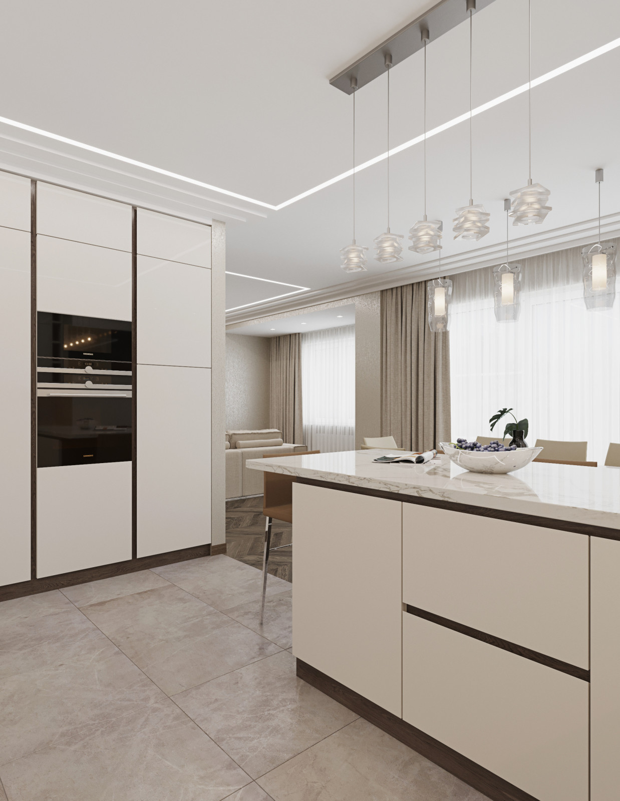 Квартира 118 м² в ЖК «Куйбышева, 26»