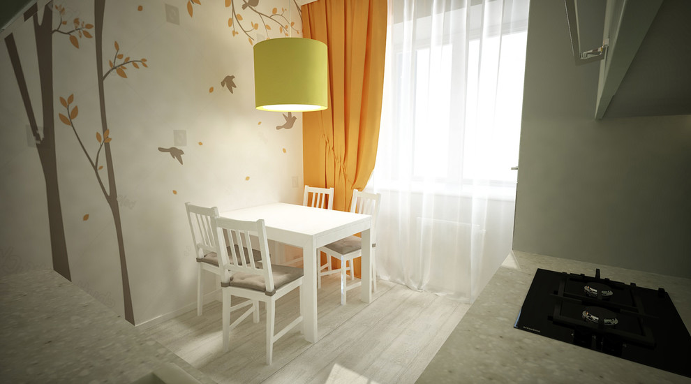 Кухня пос. Михайловка Green