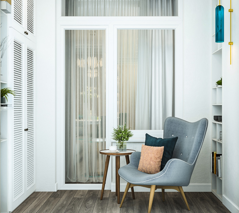 Дизайн - проект однокомнатной квартиры 38 кв.м. г. Москва