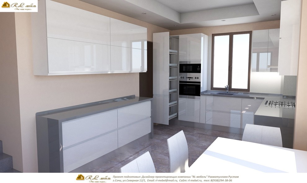 Кухня в частный дом на "Сергей Поле"