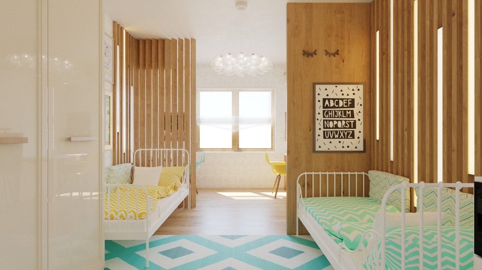 Обложка проекта: Детская в дереве