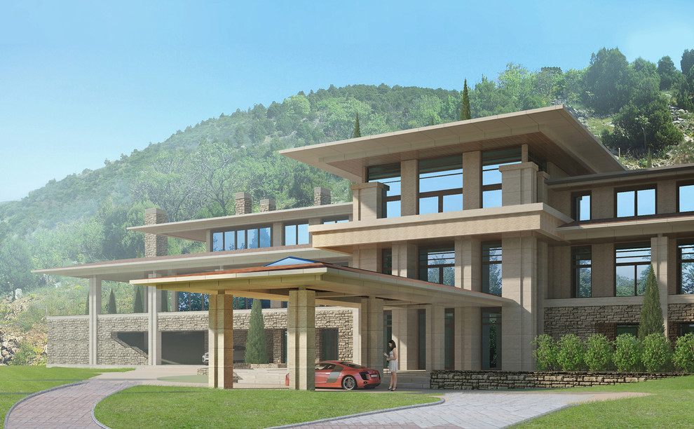 ПРОЕКТ ВИЛЛЫ С ДИЗАЙНОМ ИНТЕРЬЕРА