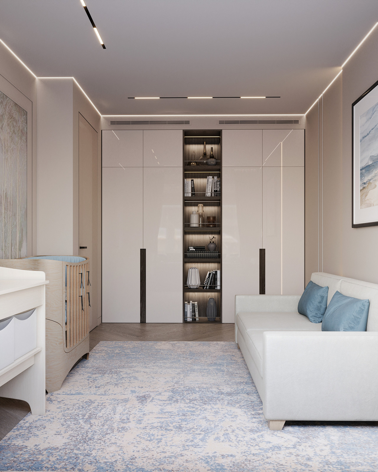 Современная семейная квартира 92 м² в ЖК бизнес-класса - Вест Гарден