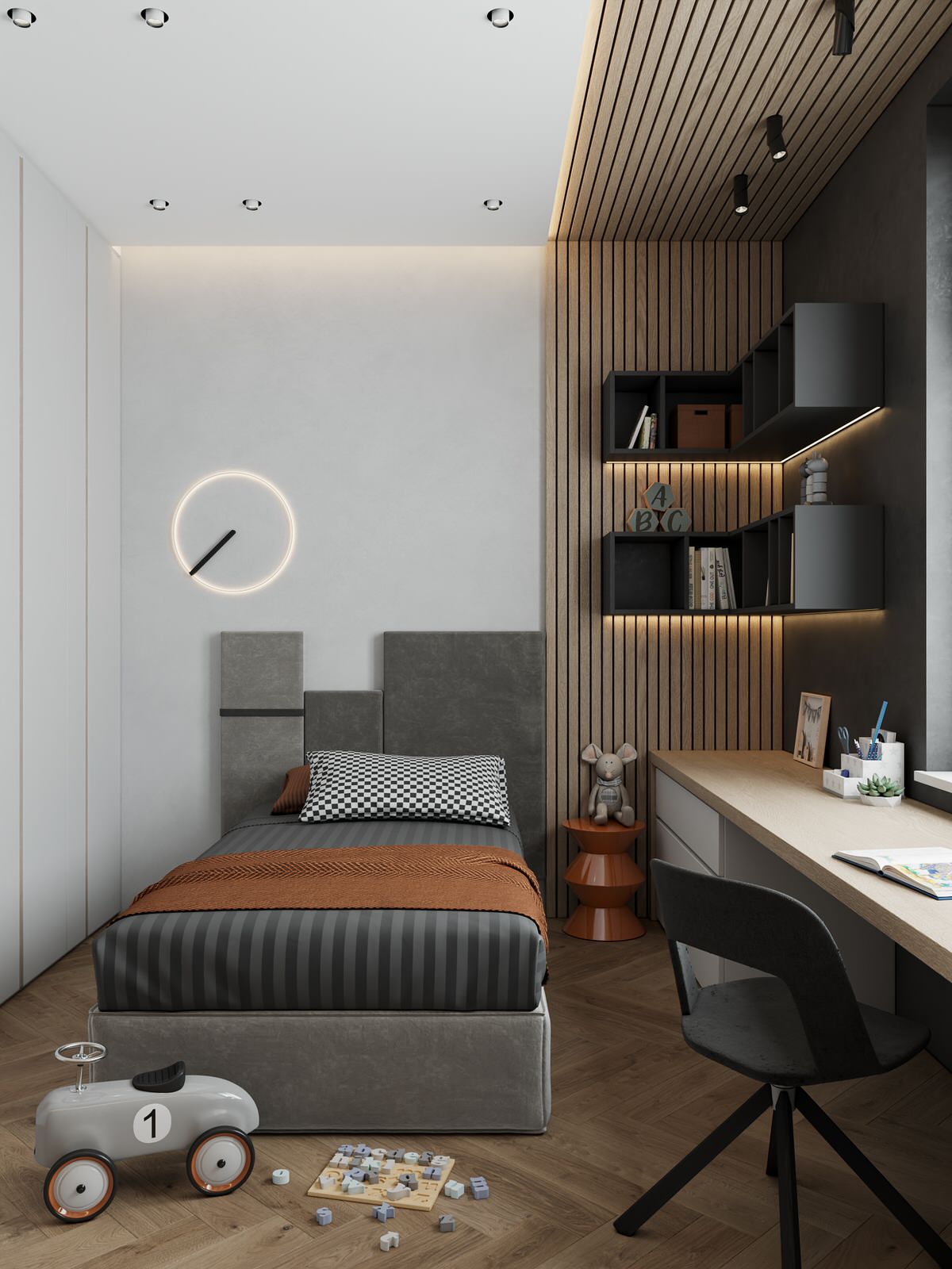 Дизайн трёхкомнатной квартиры в ЖК "Дом на Зелейной | Санкт-Петербург | Россия |