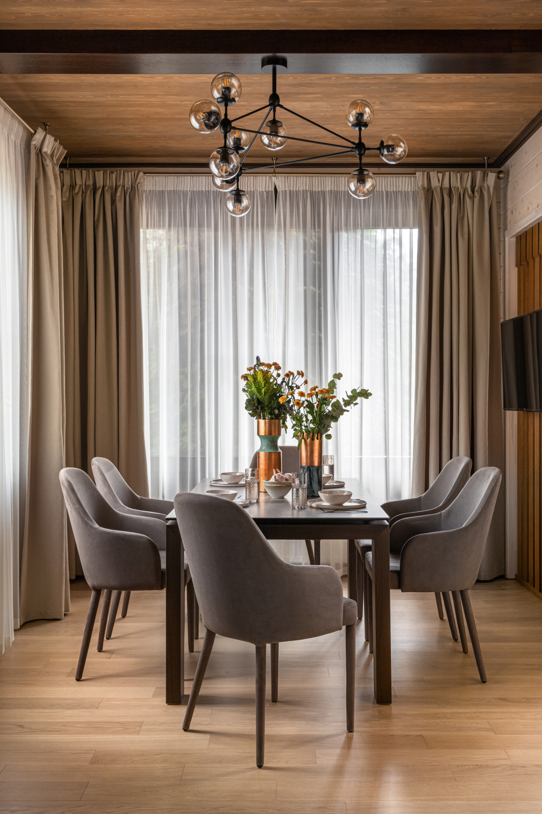 Стилизация загородного дома в Лапино