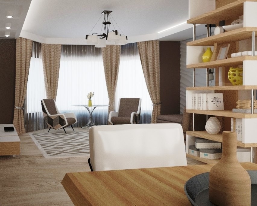 Дизайн интерьера загородного дома