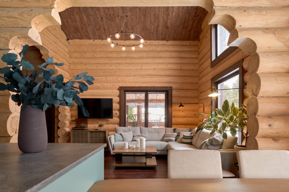 Кухня-гостиная в стиле хюгге