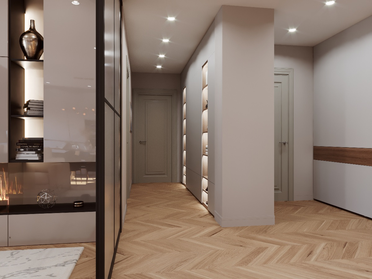 Дизайн к3-х комнатной квартиры