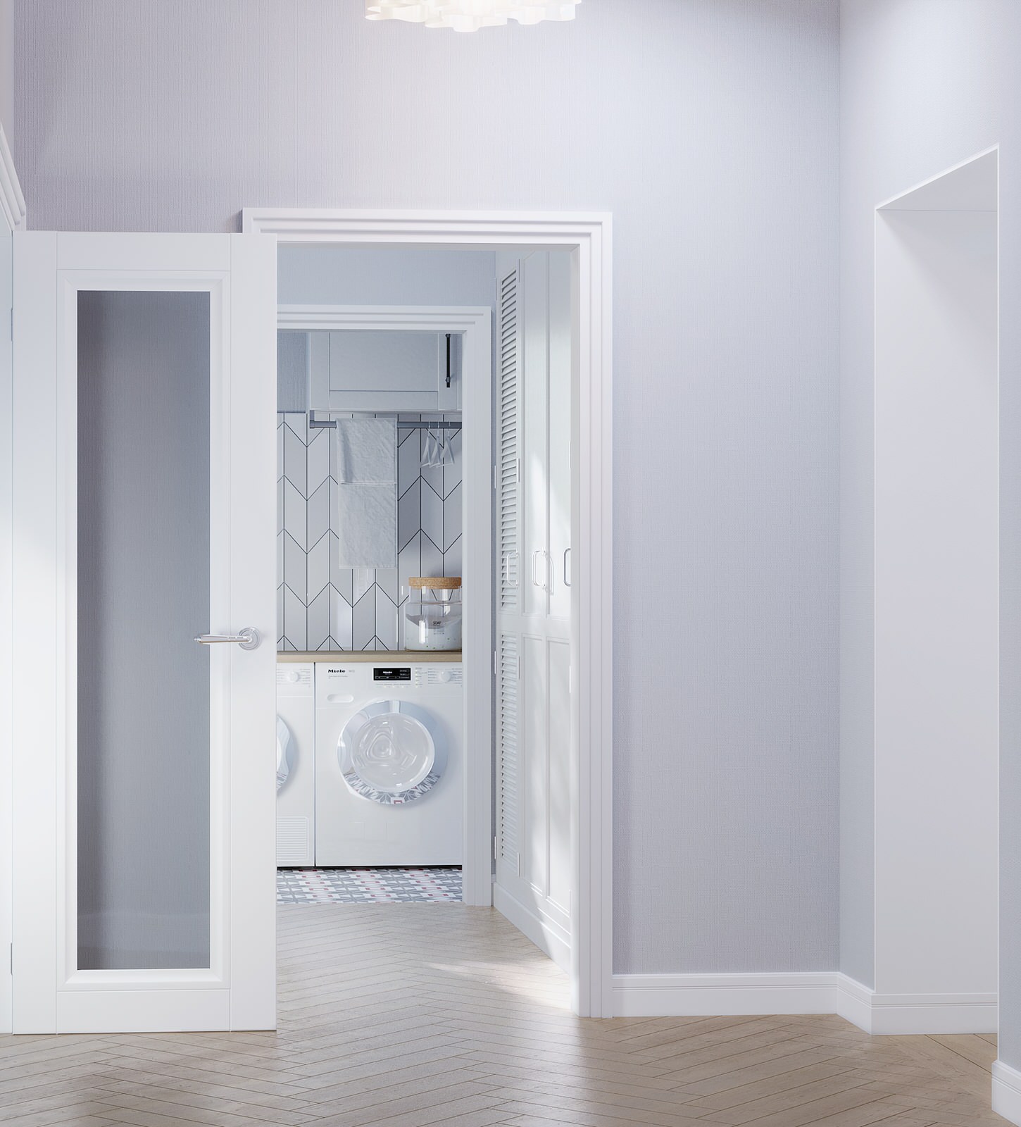 Дизайн проект интерьера коттеджа 140 кв.м.