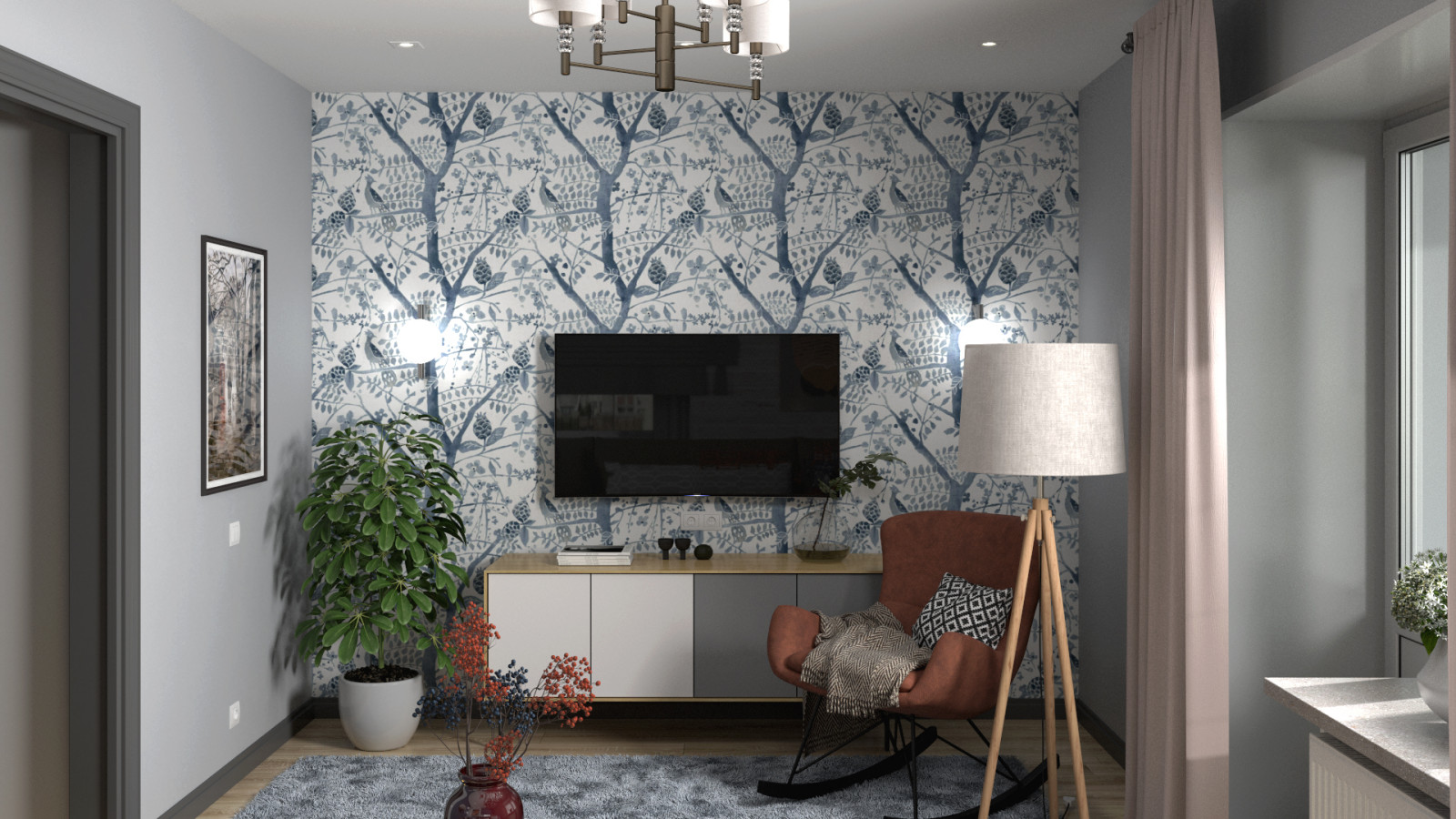 Гостиная для счастливой бабушки