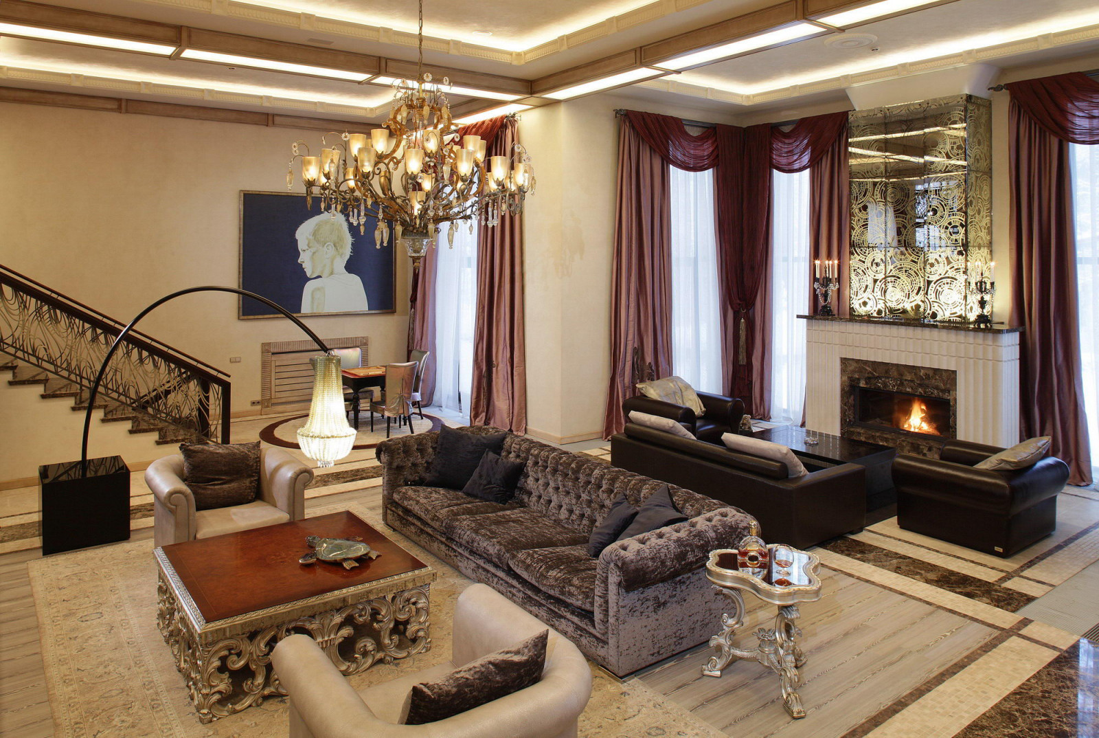 Дом в стиле неоклассика в коттеджном поселке Горки-6