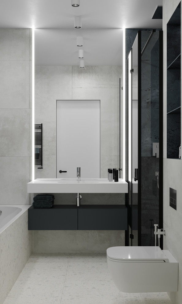 Обложка проекта: Квартира в современном стиле ЖК "Композиция 24"