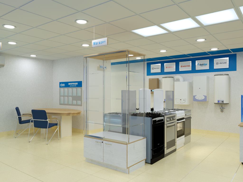 Разработка дизайн-проекта Единого клиентского центра в г. Самара